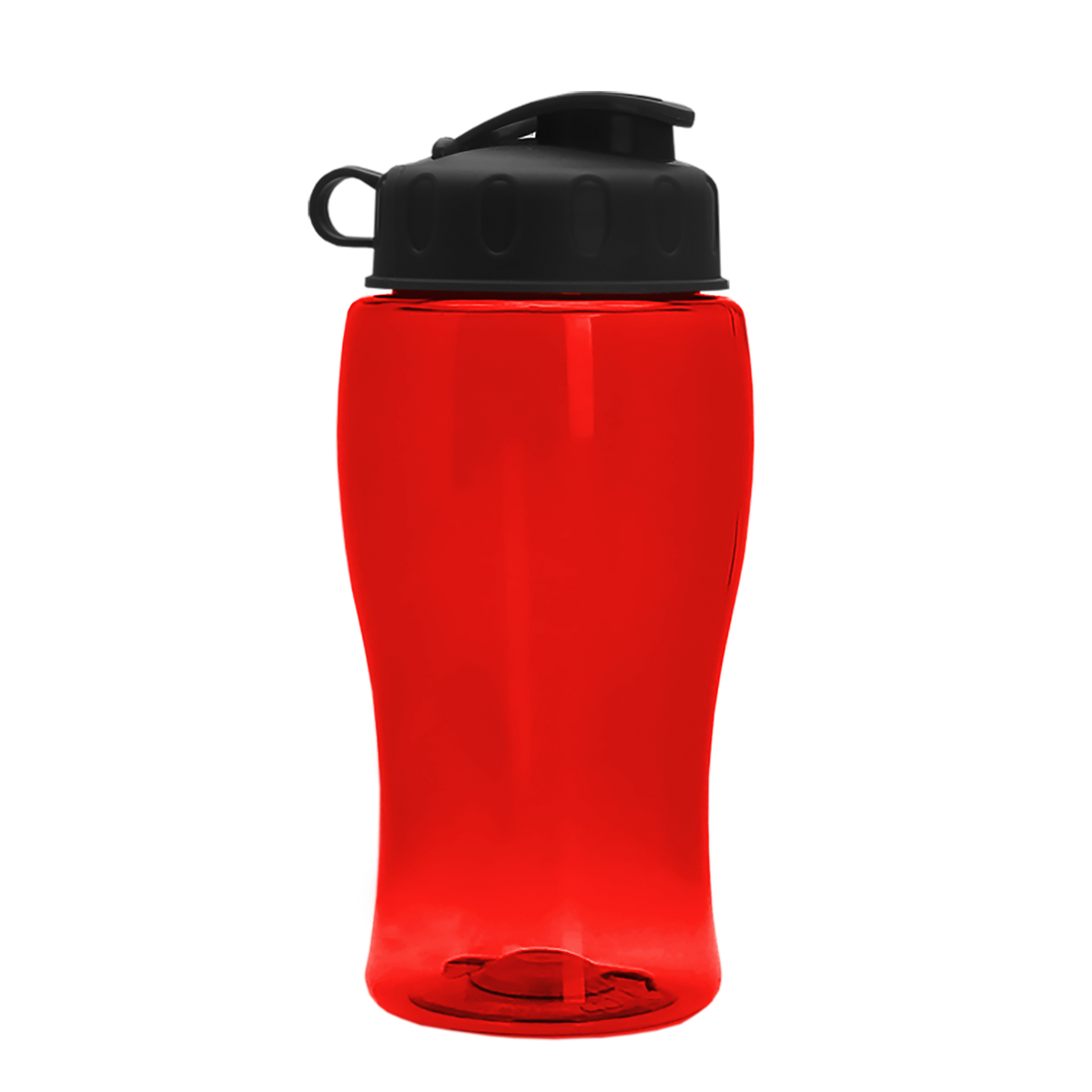 Custom logo Poly+ Jr. Bottle with Flip Lid - 18 oz.