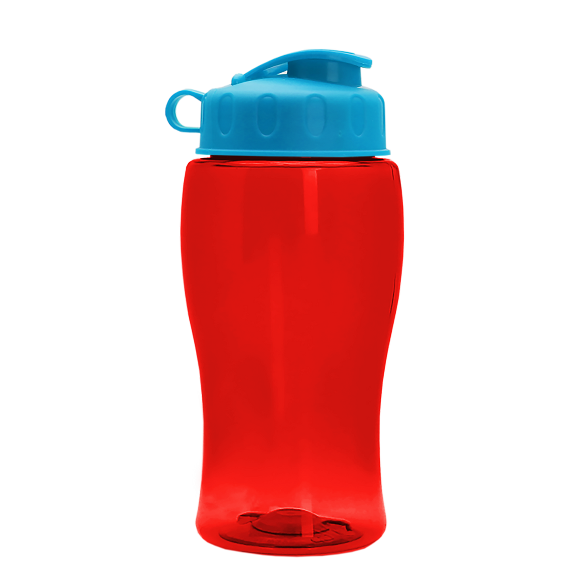 Custom logo Poly+ Jr. Bottle with Flip Lid - 18 oz.