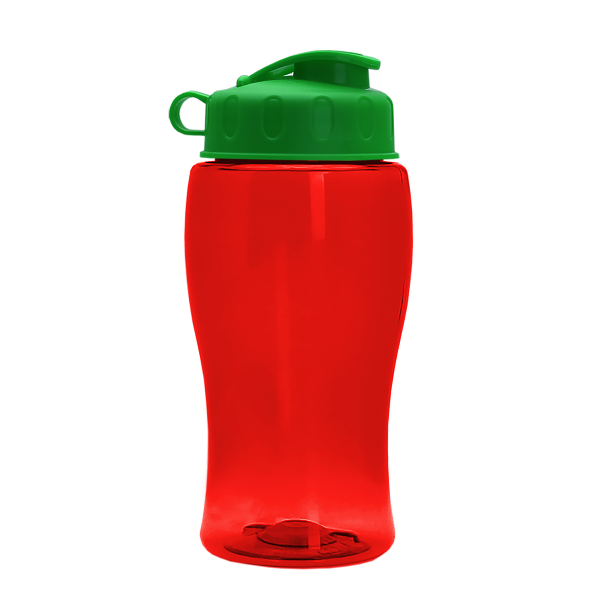 Custom logo Poly+ Jr. Bottle with Flip Lid - 18 oz.