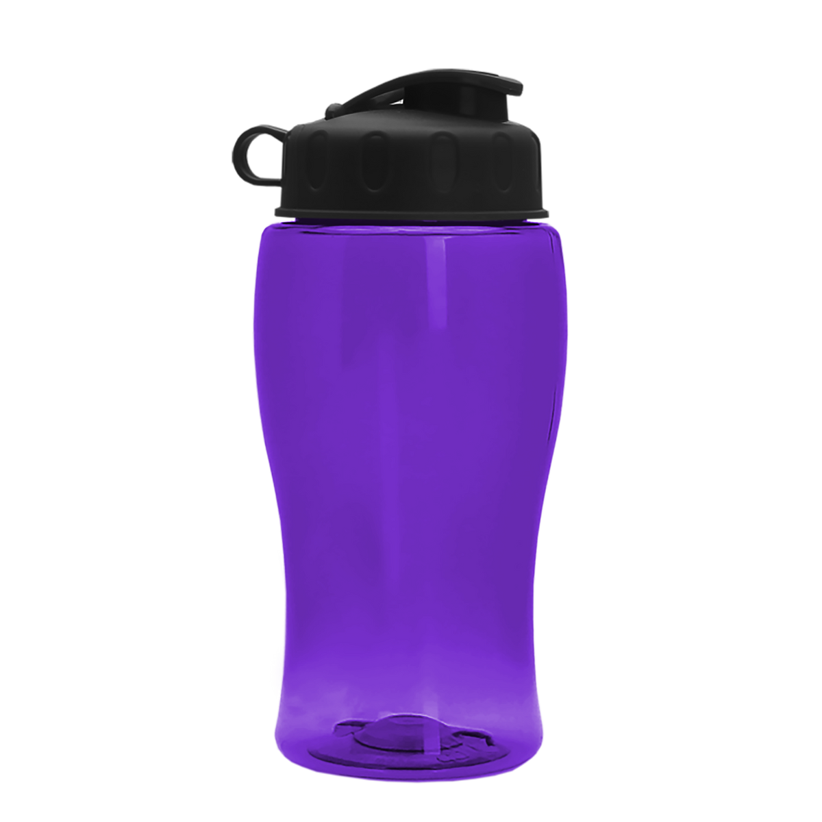 Custom logo Poly+ Jr. Bottle with Flip Lid - 18 oz.