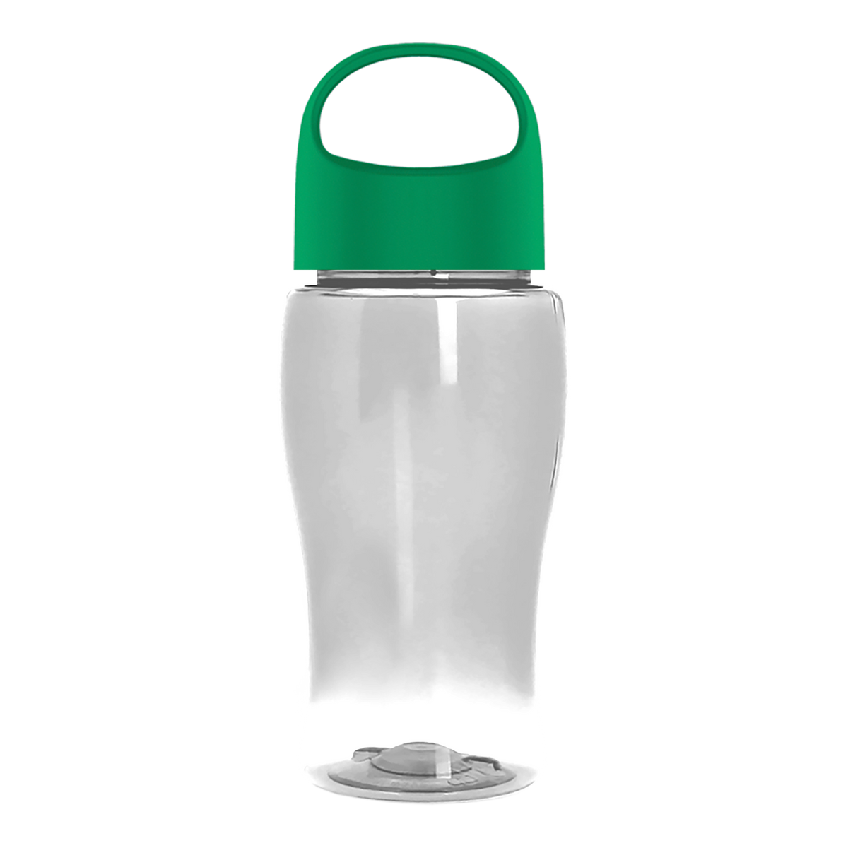 Custom logo Poly+ Jr. Bottle with Oval Crest Lid - 18 oz.