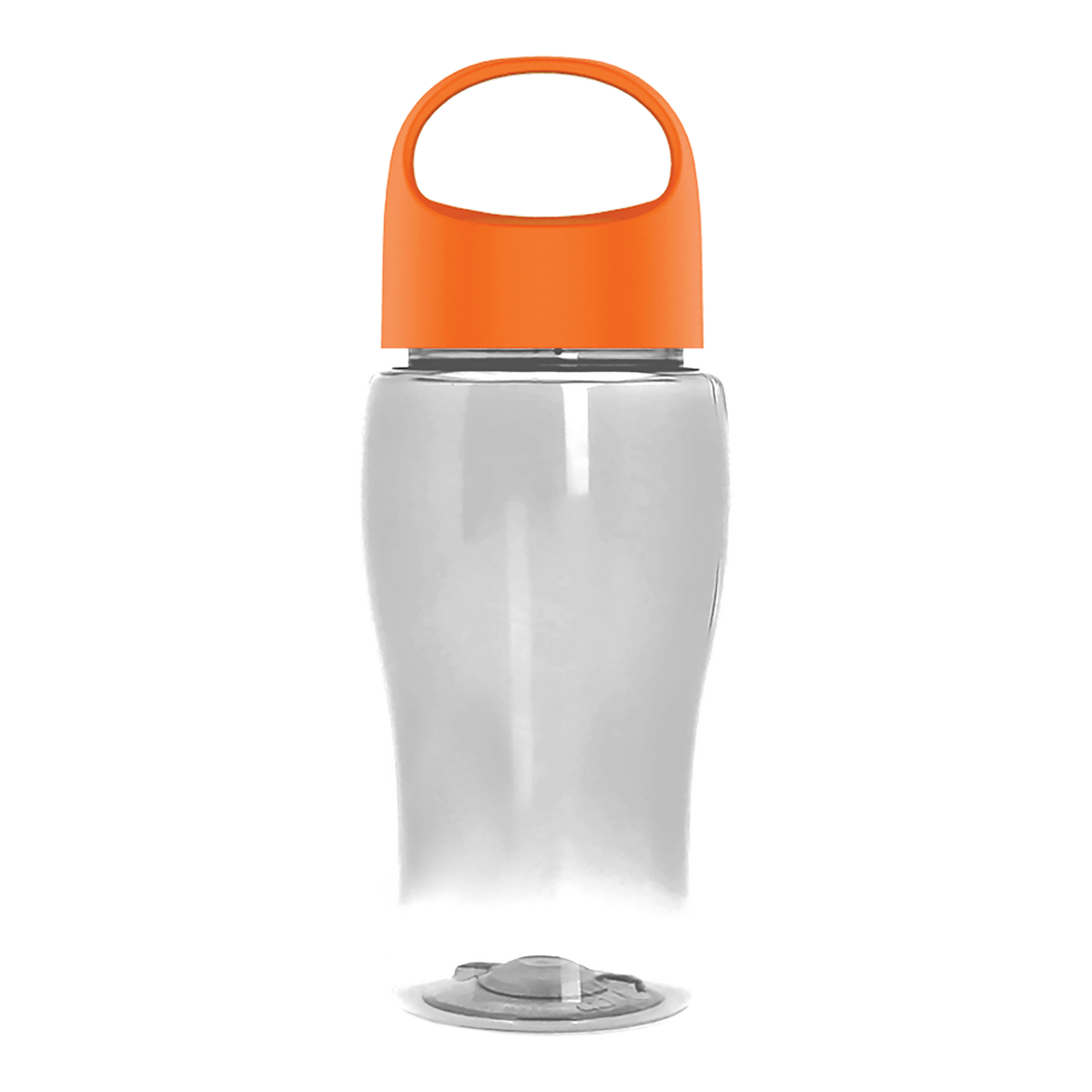 Custom logo Poly+ Jr. Bottle with Oval Crest Lid - 18 oz.