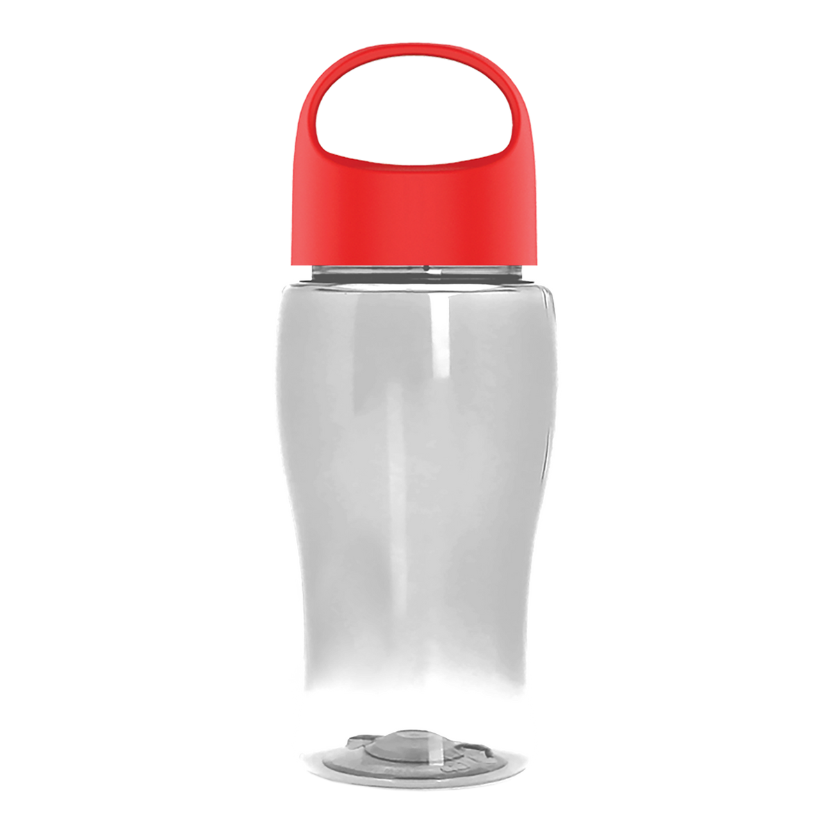 Custom logo Poly+ Jr. Bottle with Oval Crest Lid - 18 oz.