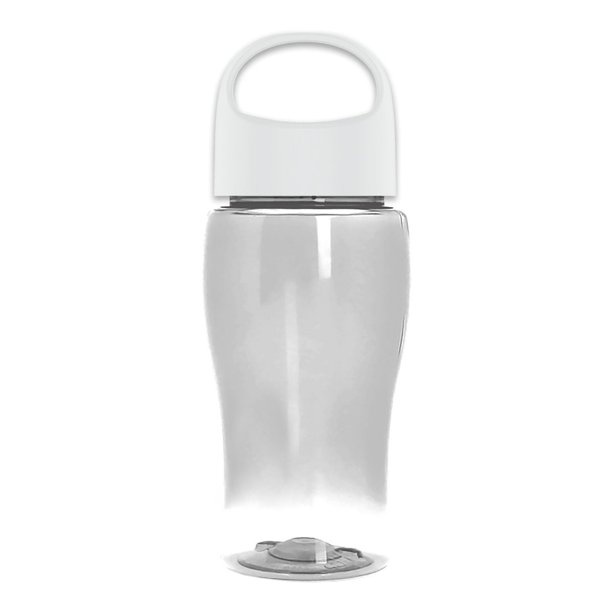 Custom logo Poly+ Jr. Bottle with Oval Crest Lid - 18 oz.