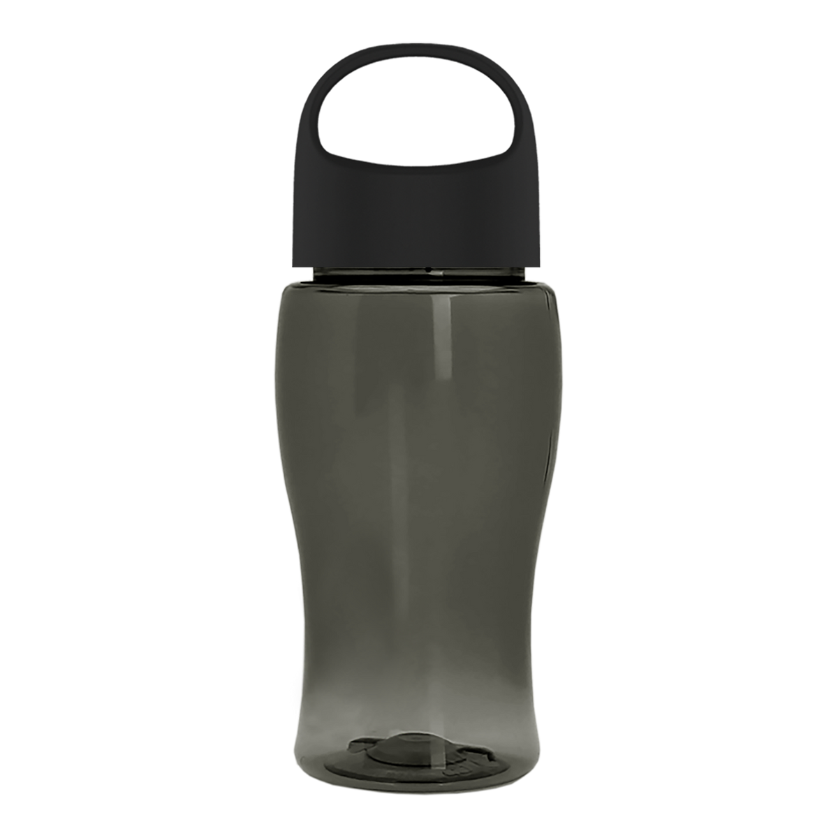 Custom logo Poly+ Jr. Bottle with Oval Crest Lid - 18 oz.