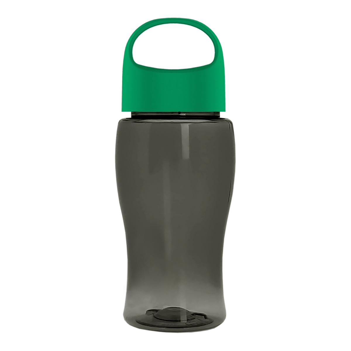 Custom logo Poly+ Jr. Bottle with Oval Crest Lid - 18 oz.