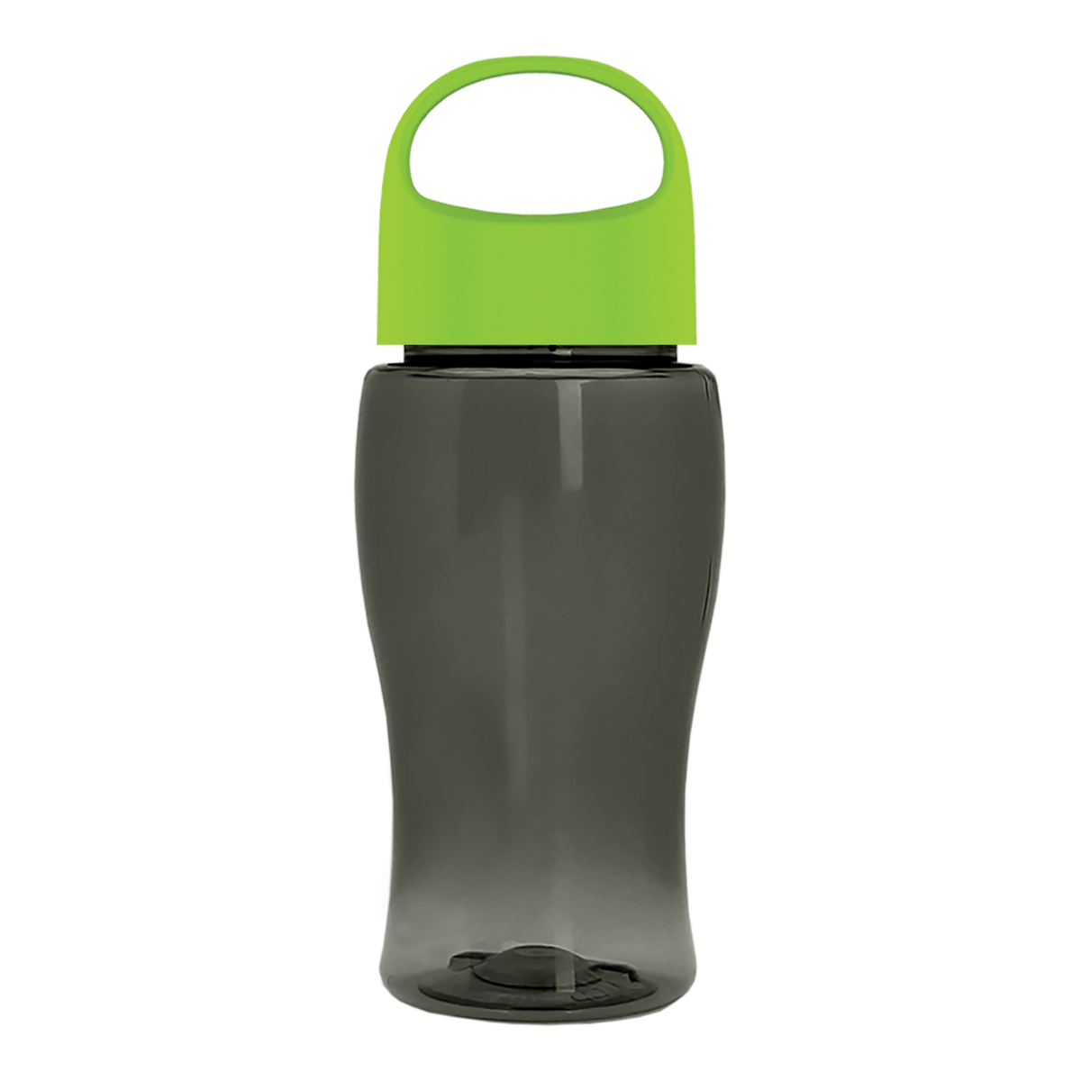 Custom logo Poly+ Jr. Bottle with Oval Crest Lid - 18 oz.