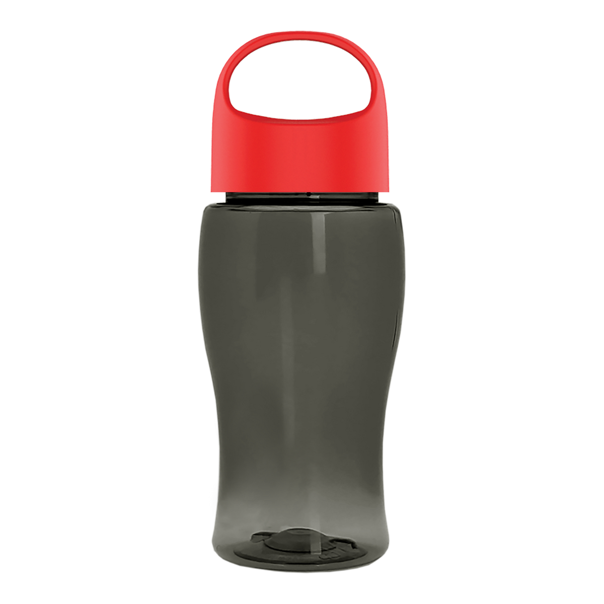 Custom logo Poly+ Jr. Bottle with Oval Crest Lid - 18 oz.