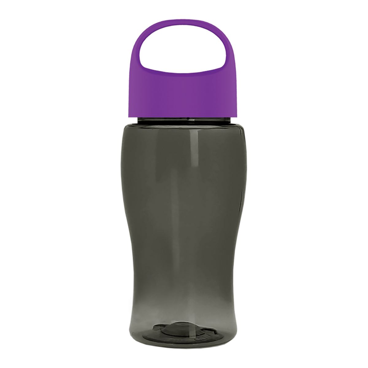 Custom logo Poly+ Jr. Bottle with Oval Crest Lid - 18 oz.
