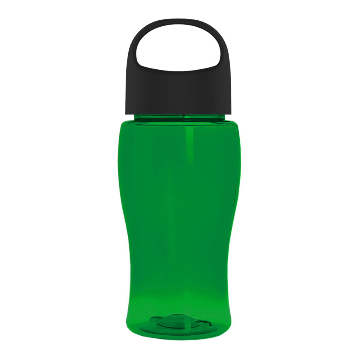 Custom logo Poly+ Jr. Bottle with Oval Crest Lid - 18 oz.