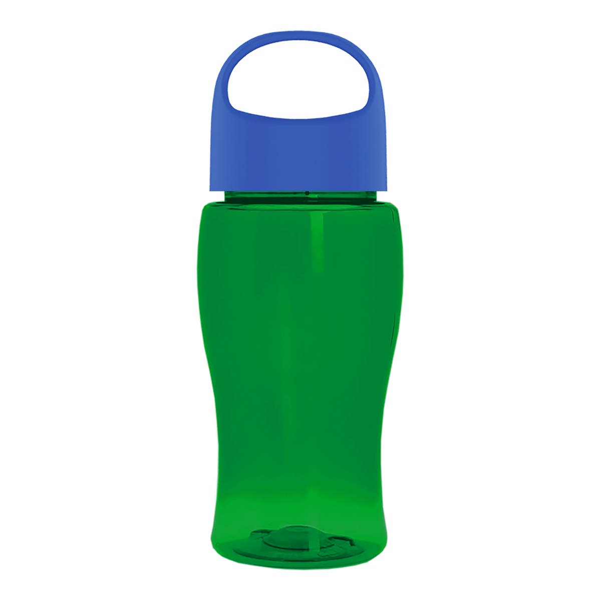 Custom logo Poly+ Jr. Bottle with Oval Crest Lid - 18 oz.