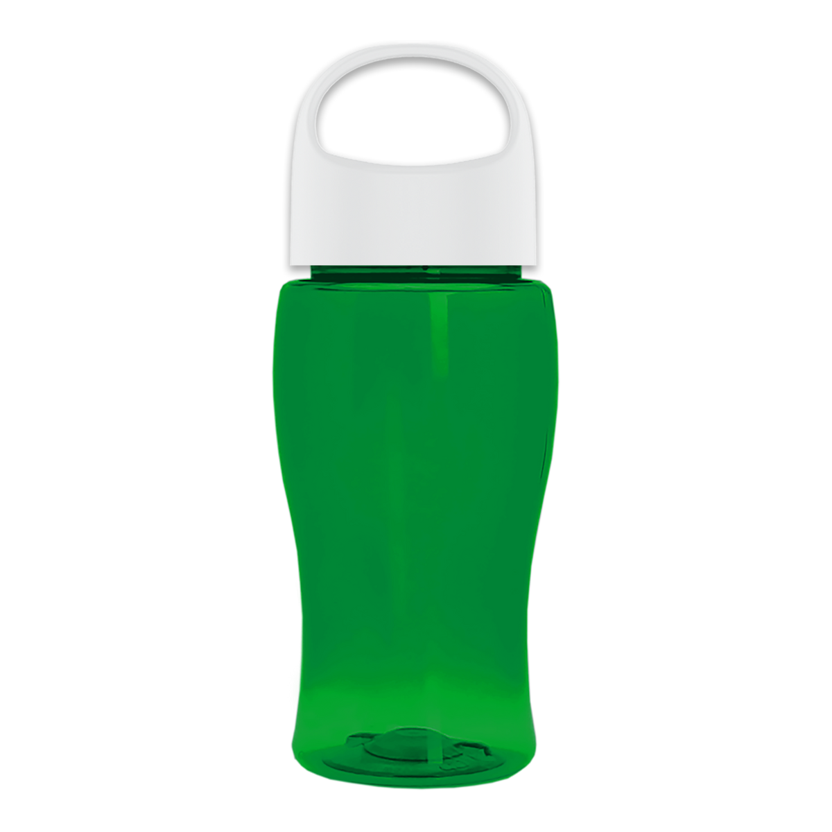 Custom logo Poly+ Jr. Bottle with Oval Crest Lid - 18 oz.