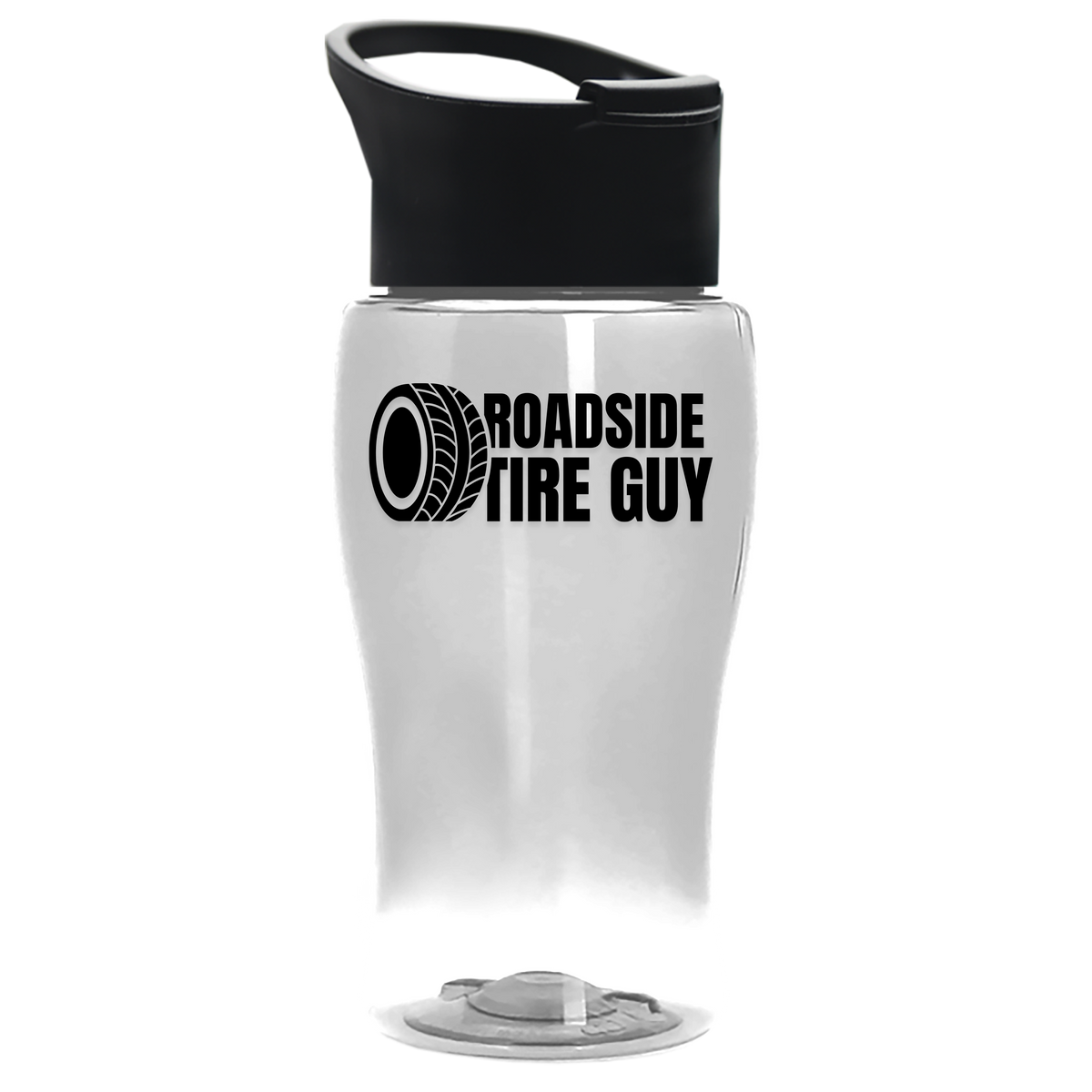 Custom logo Poly+ Jr. Bottle with Pop-Up Lid - 18 oz.