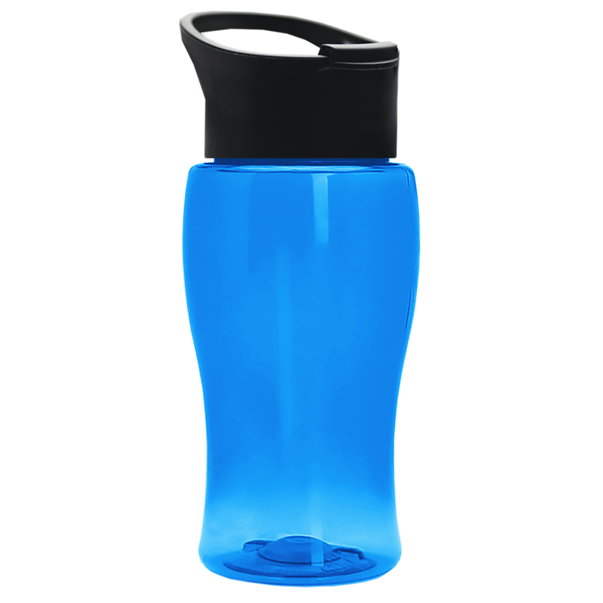 Custom logo Poly+ Jr. Bottle with Pop-Up Lid - 18 oz.
