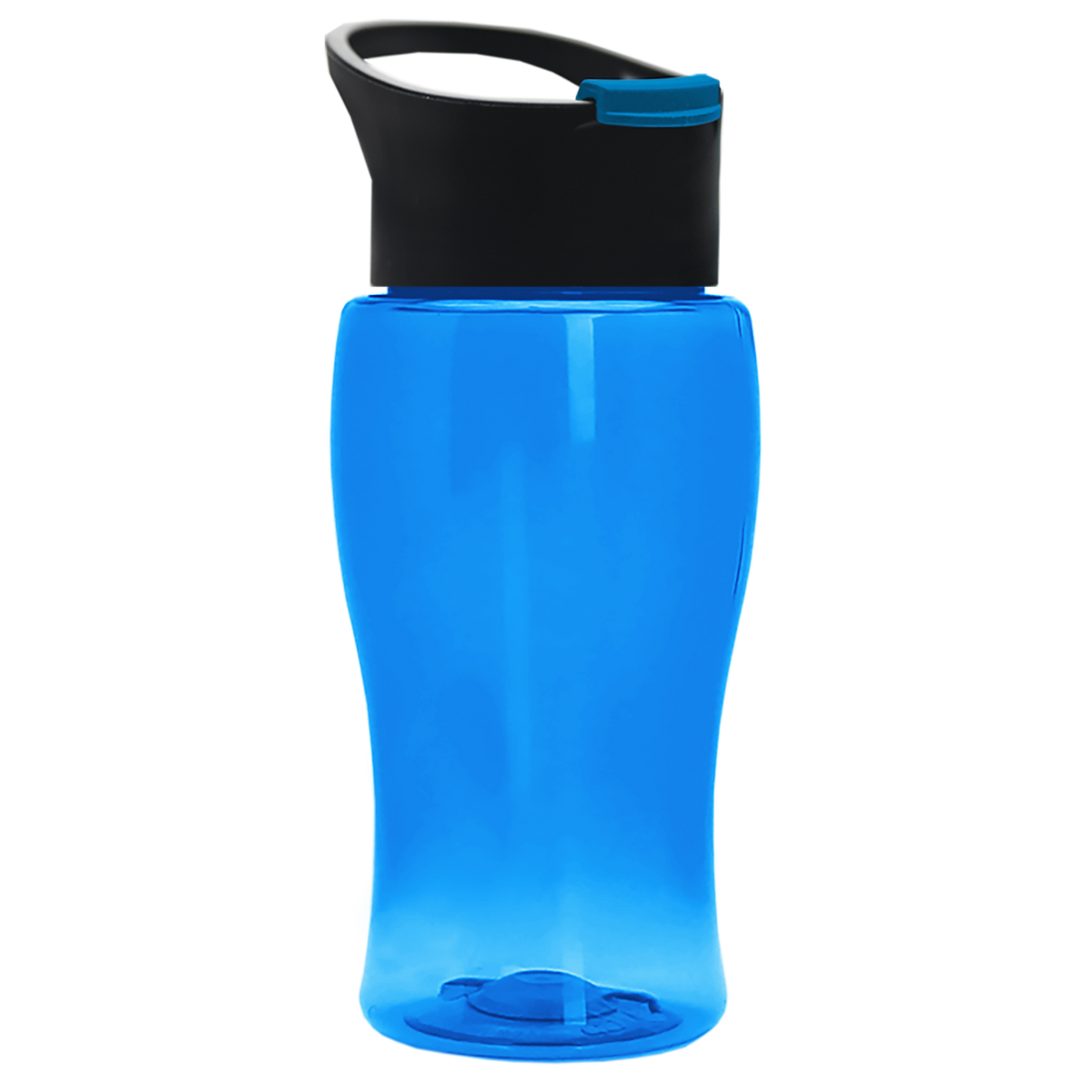 Custom logo Poly+ Jr. Bottle with Pop-Up Lid - 18 oz.