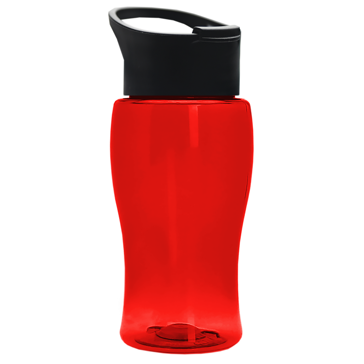 Custom logo Poly+ Jr. Bottle with Pop-Up Lid - 18 oz.