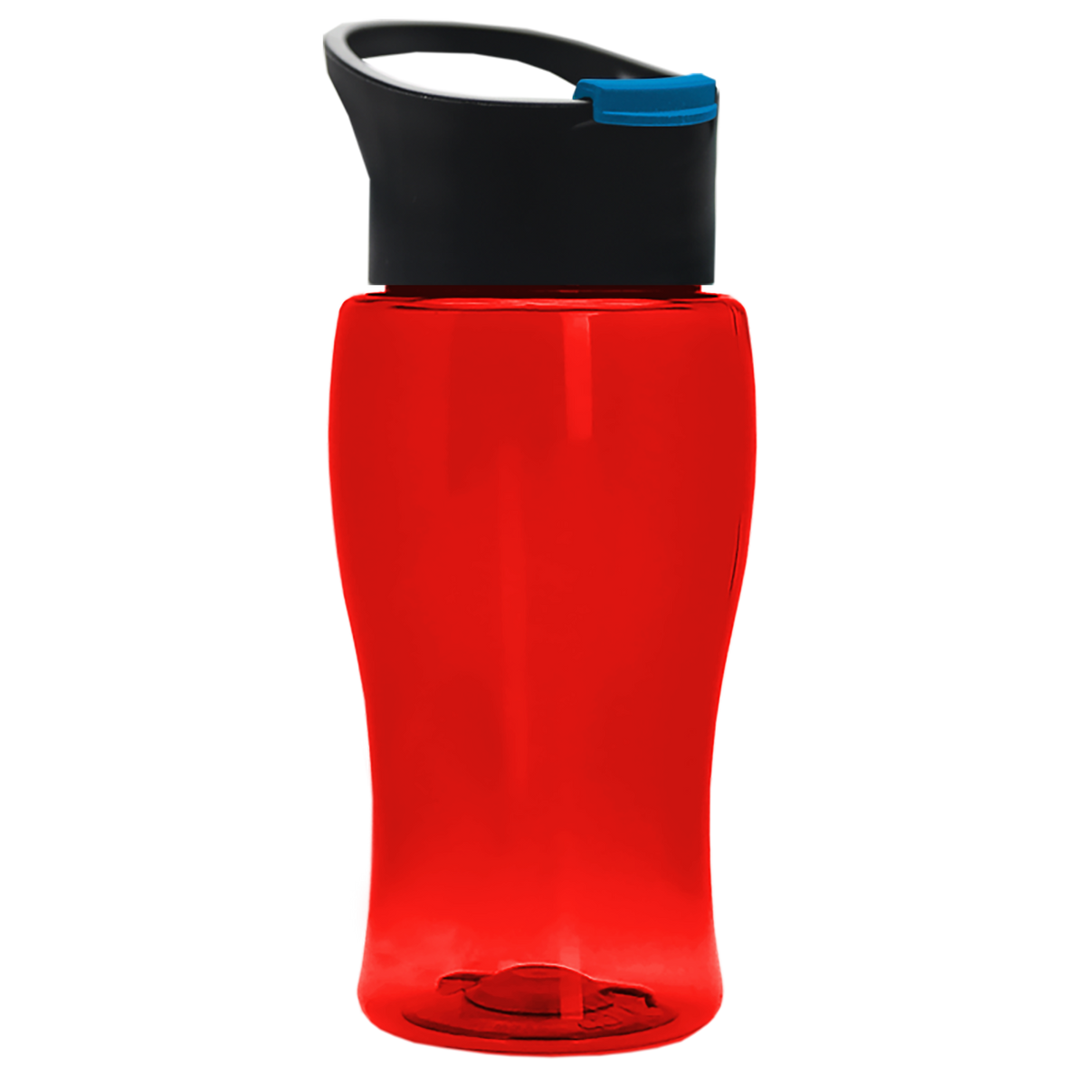 Custom logo Poly+ Jr. Bottle with Pop-Up Lid - 18 oz.
