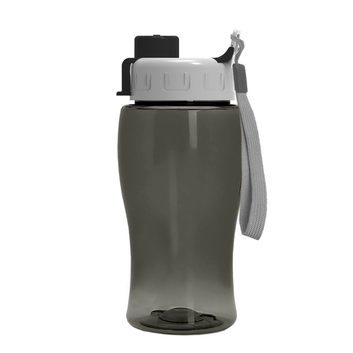 Custom logo Poly+ Jr. Bottle with Quick-Snap Lid - 18 oz.