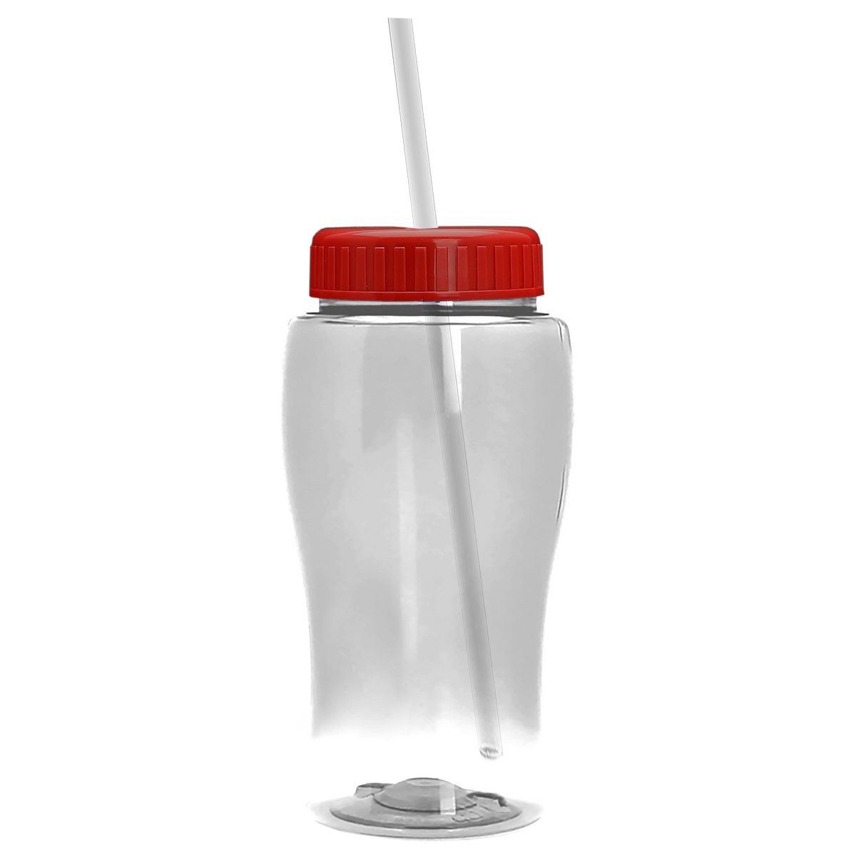Custom logo Poly+ Jr. Bottle with Straw Lid - 18 oz.