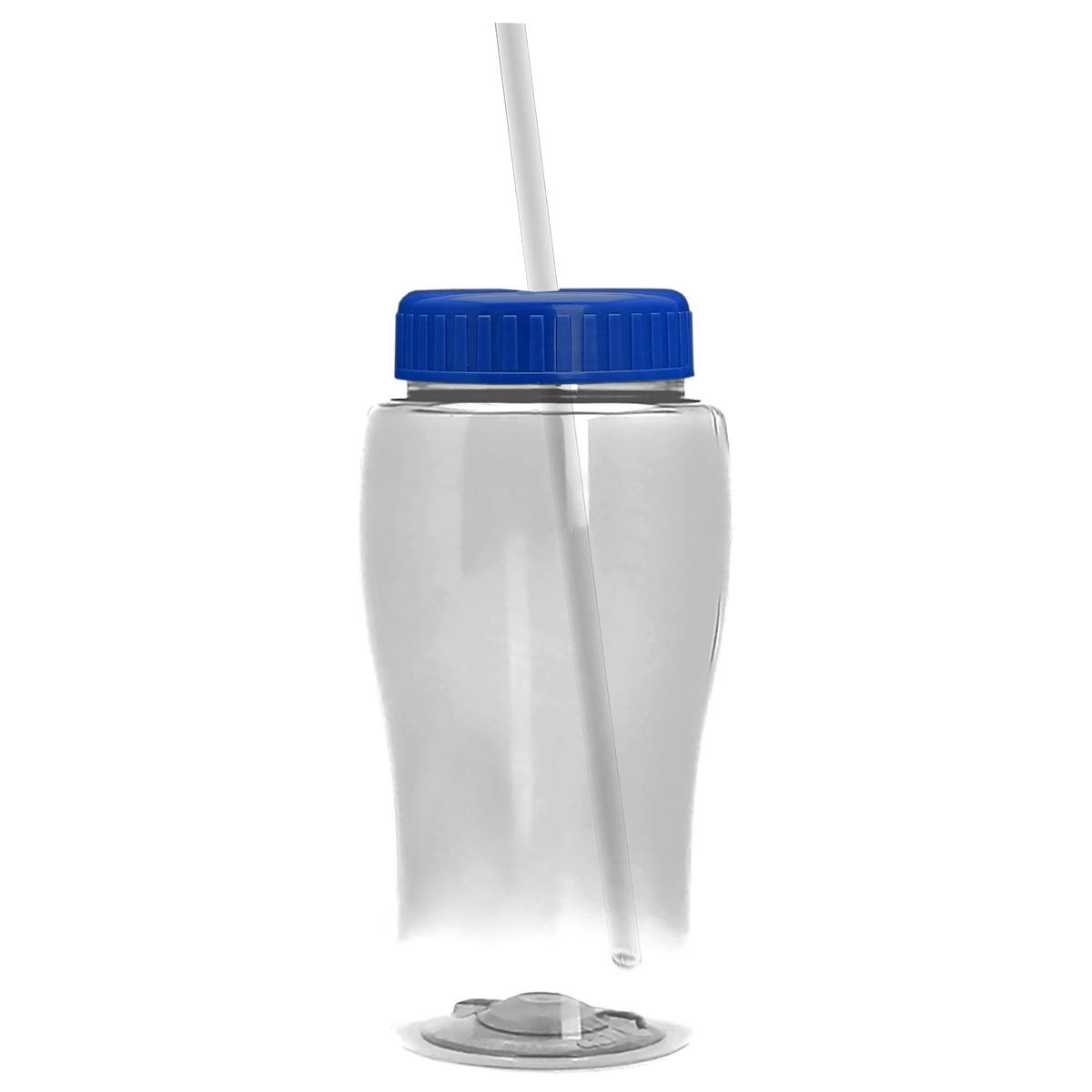 Custom logo Poly+ Jr. Bottle with Straw Lid - 18 oz.