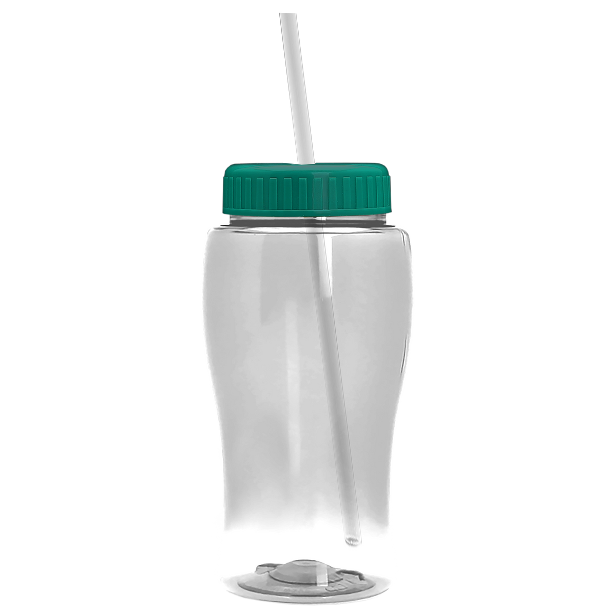 Custom logo Poly+ Jr. Bottle with Straw Lid - 18 oz.