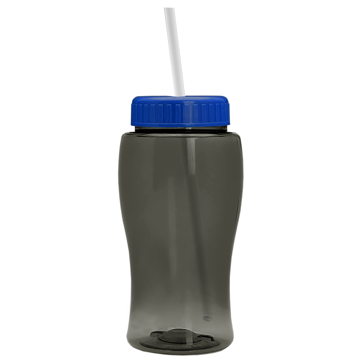 Custom logo Poly+ Jr. Bottle with Straw Lid - 18 oz.