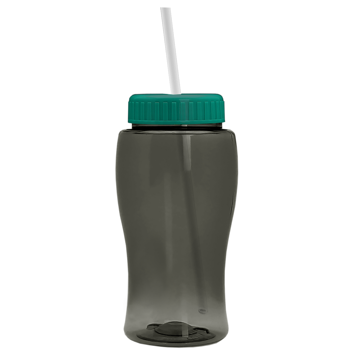 Custom logo Poly+ Jr. Bottle with Straw Lid - 18 oz.