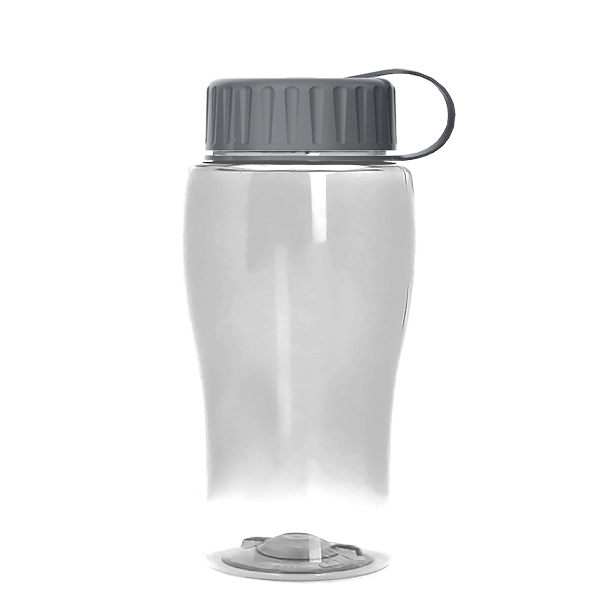 Custom logo Poly+ Jr. Bottle with Tethered Lid - 18 oz.
