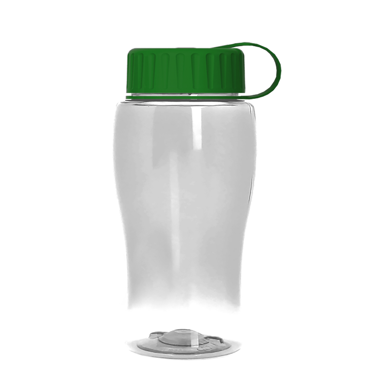 Custom logo Poly+ Jr. Bottle with Tethered Lid - 18 oz.