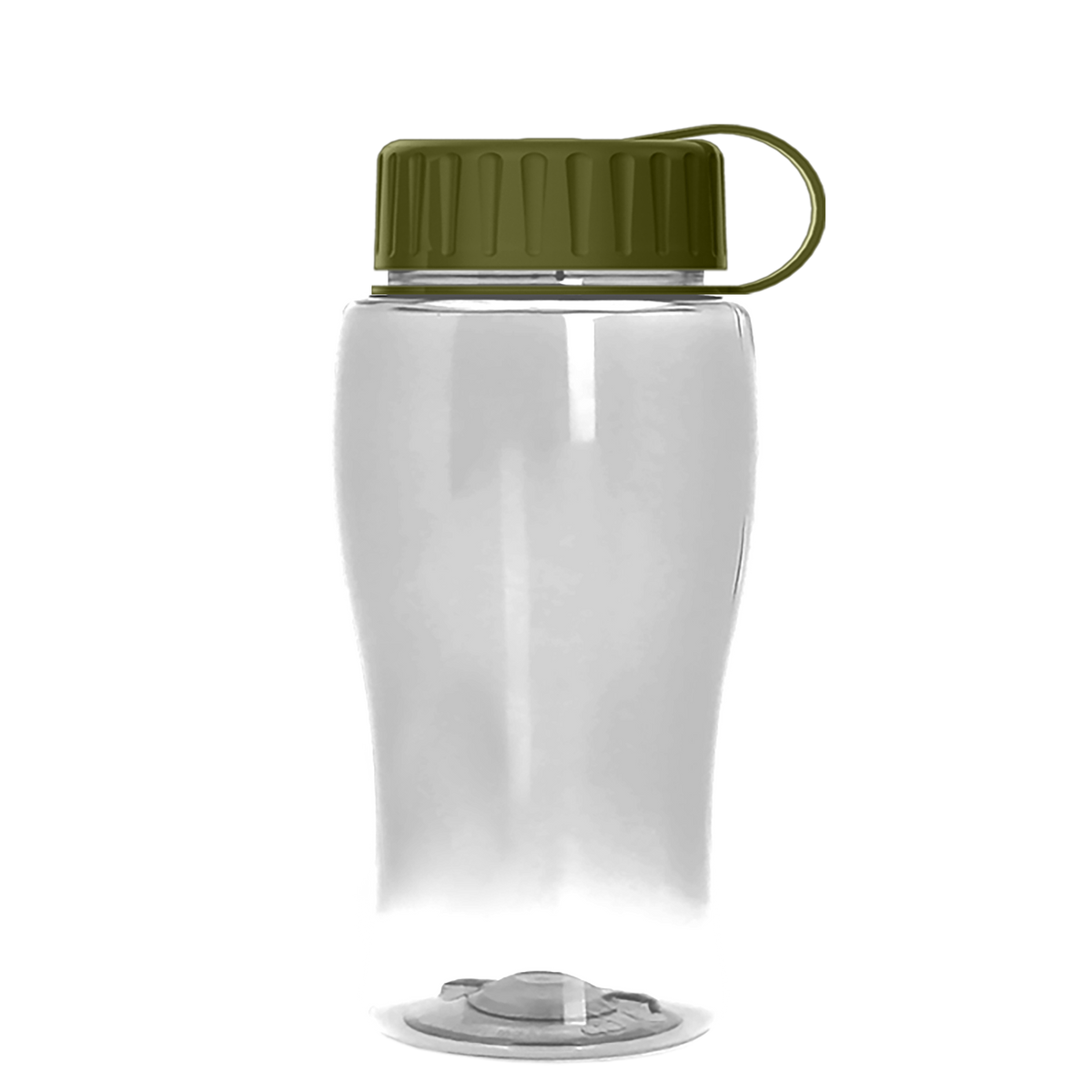 Custom logo Poly+ Jr. Bottle with Tethered Lid - 18 oz.