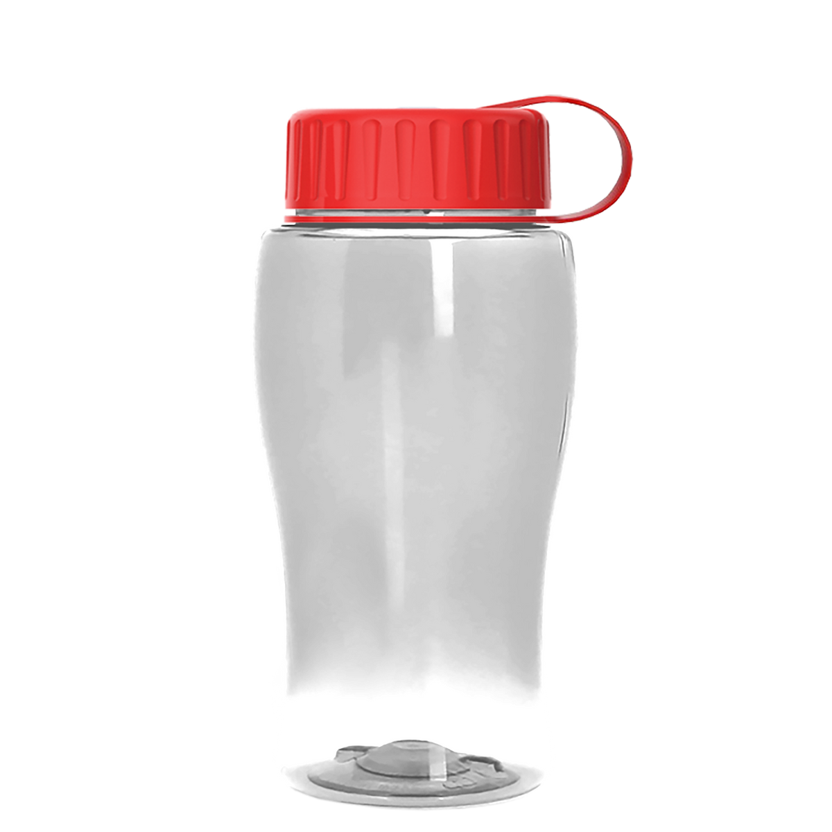 Custom logo Poly+ Jr. Bottle with Tethered Lid - 18 oz.