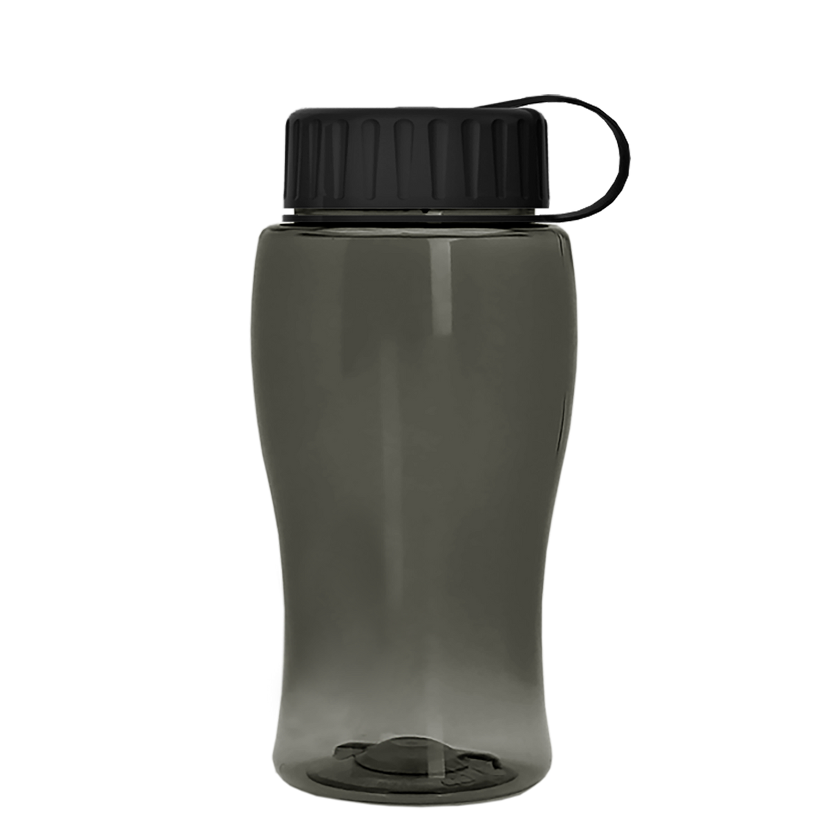 Custom logo Poly+ Jr. Bottle with Tethered Lid - 18 oz.