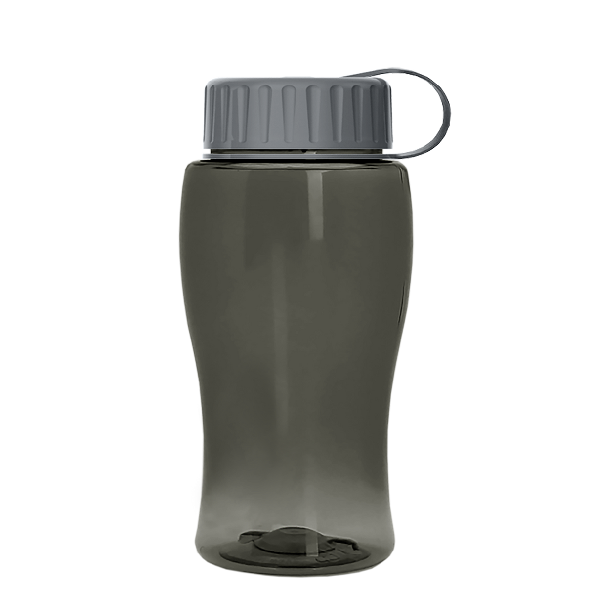 Custom logo Poly+ Jr. Bottle with Tethered Lid - 18 oz.