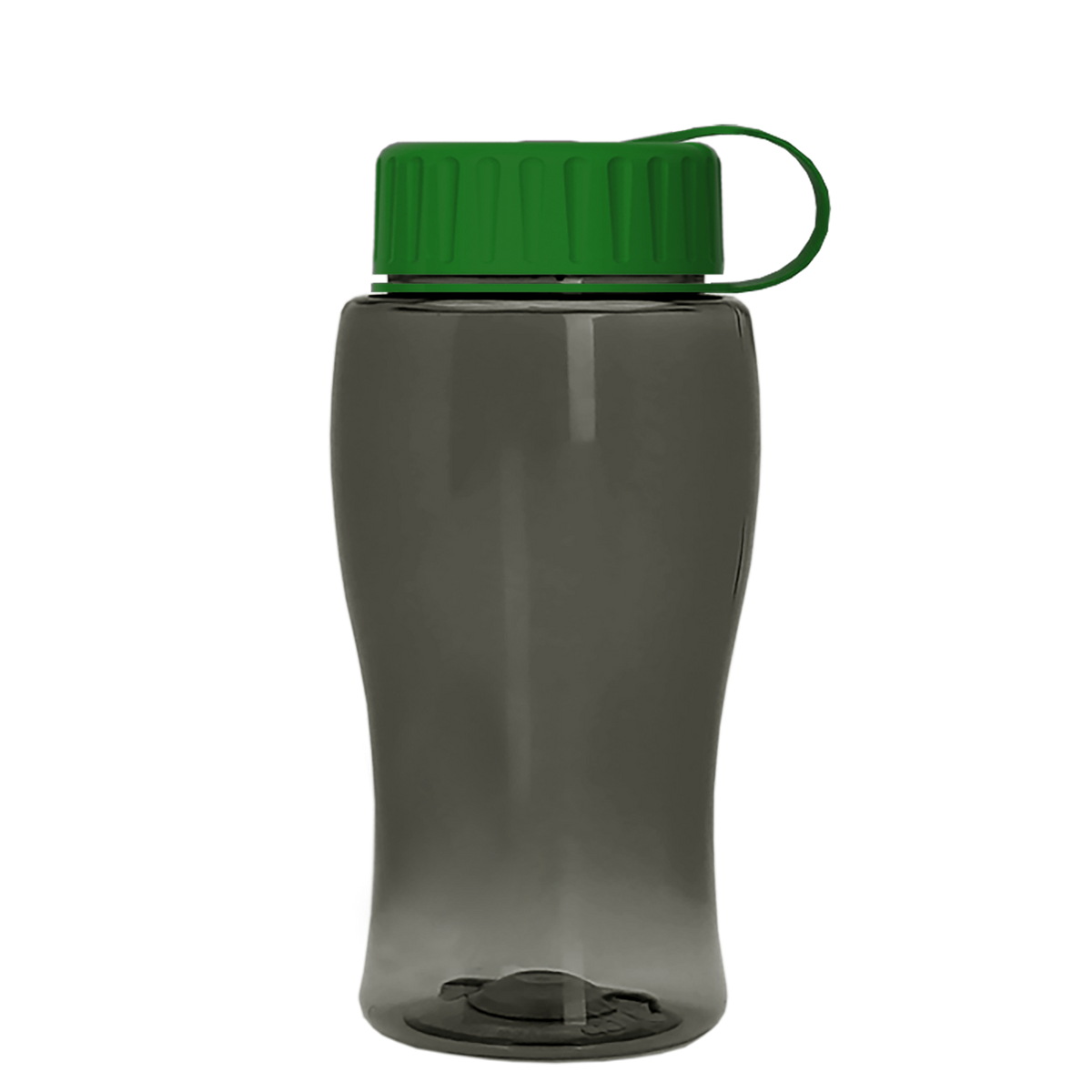 Custom logo Poly+ Jr. Bottle with Tethered Lid - 18 oz.