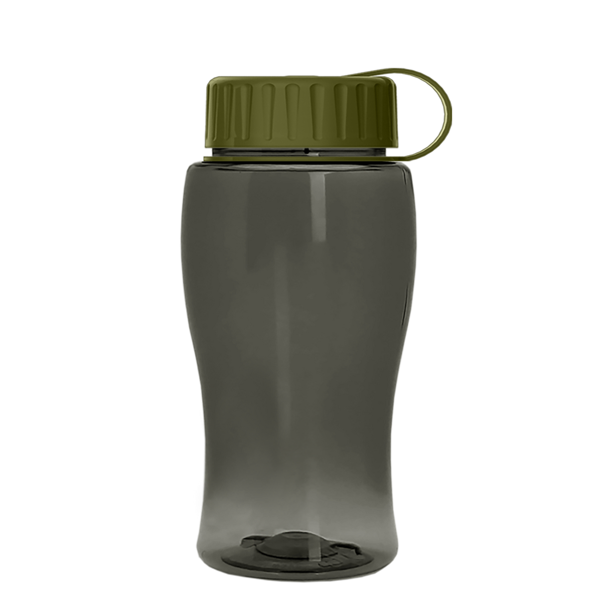 Custom logo Poly+ Jr. Bottle with Tethered Lid - 18 oz.