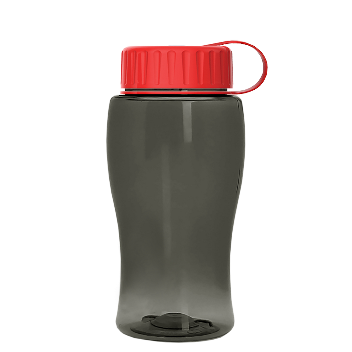 Custom logo Poly+ Jr. Bottle with Tethered Lid - 18 oz.