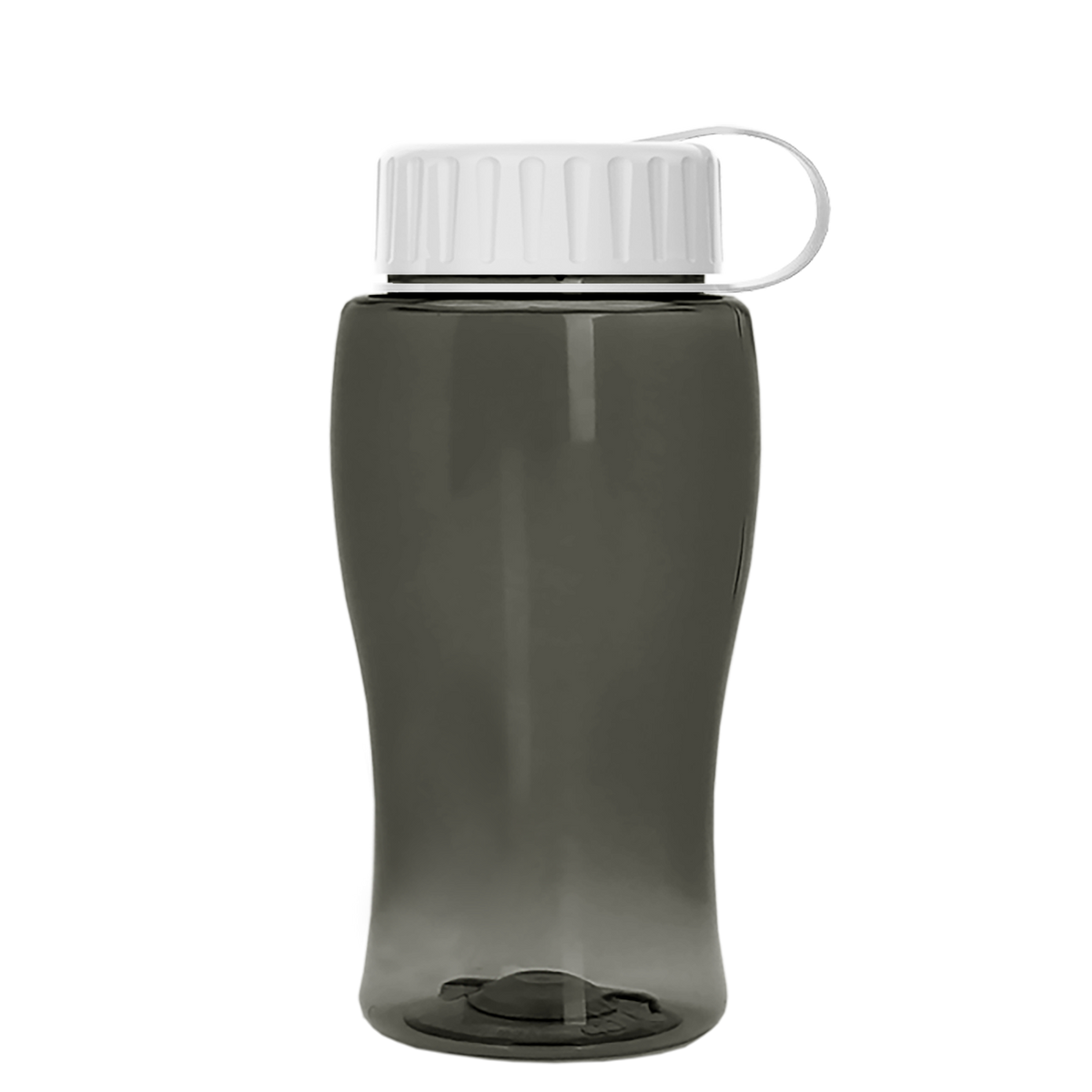 Custom logo Poly+ Jr. Bottle with Tethered Lid - 18 oz.
