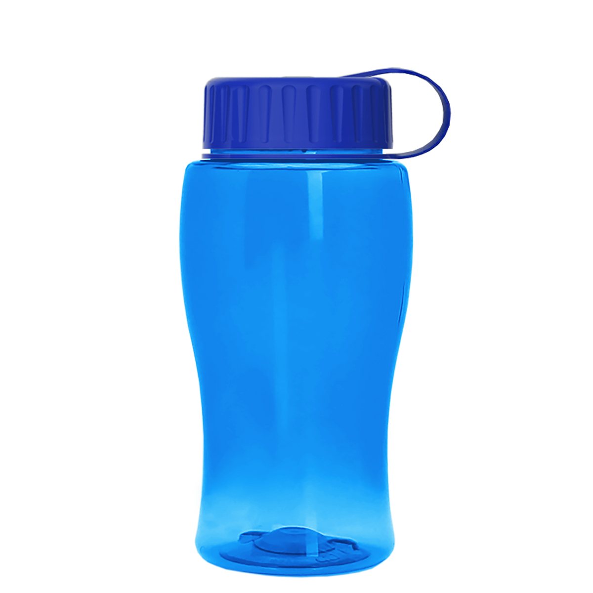 Custom logo Poly+ Jr. Bottle with Tethered Lid - 18 oz.