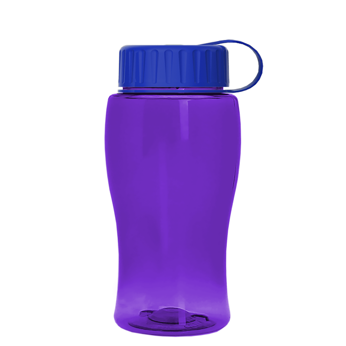 Custom logo Poly+ Jr. Bottle with Tethered Lid - 18 oz.
