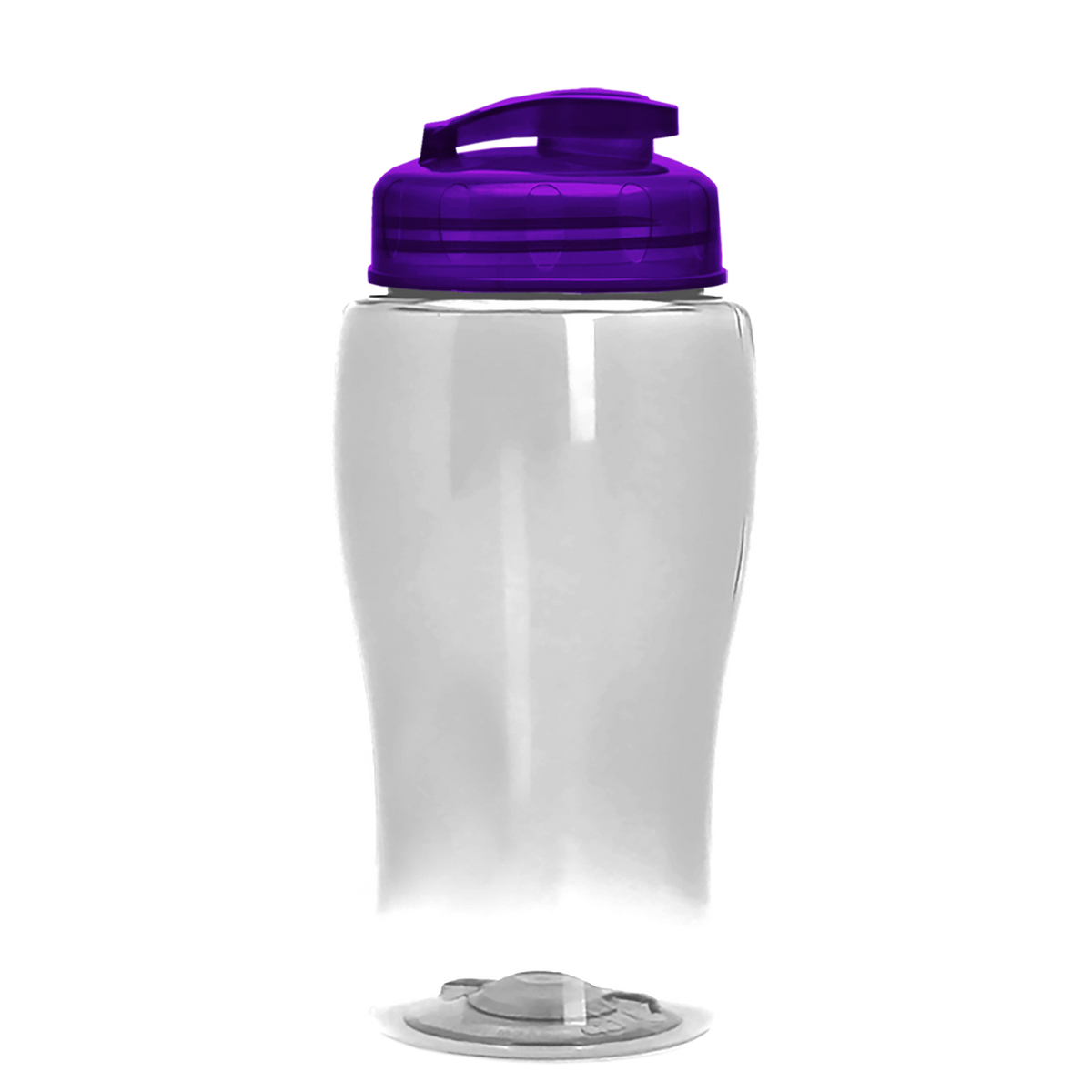Custom logo Poly+ Jr. Bottle with Flip-Top Lid - 18 oz.