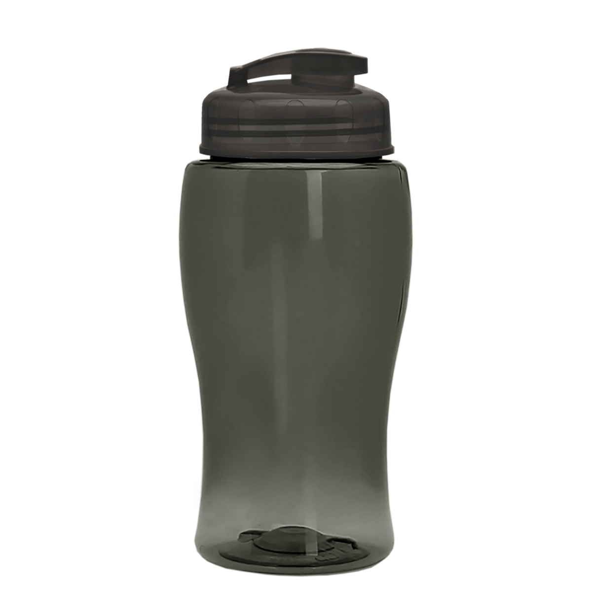Custom logo Poly+ Jr. Bottle with Flip-Top Lid - 18 oz.