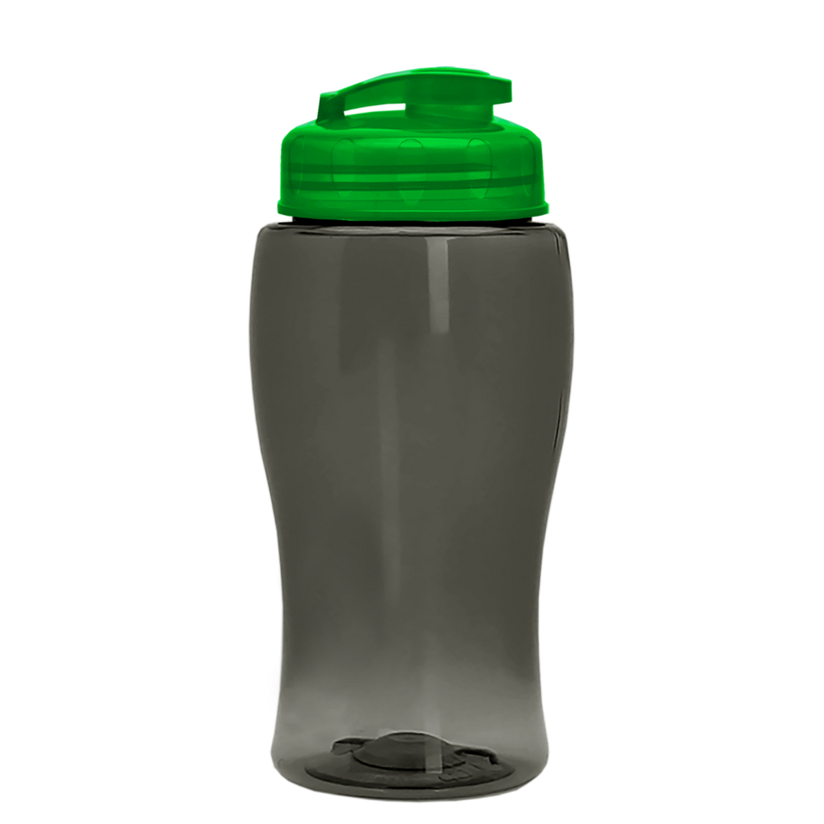 Custom logo Poly+ Jr. Bottle with Flip-Top Lid - 18 oz.