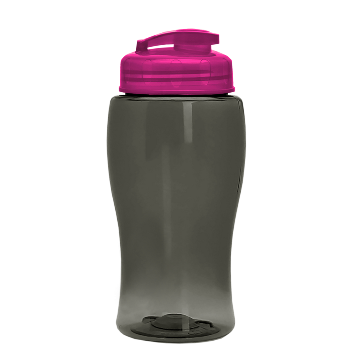 Custom logo Poly+ Jr. Bottle with Flip-Top Lid - 18 oz.