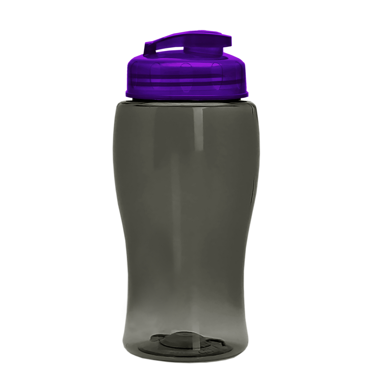 Custom logo Poly+ Jr. Bottle with Flip-Top Lid - 18 oz.