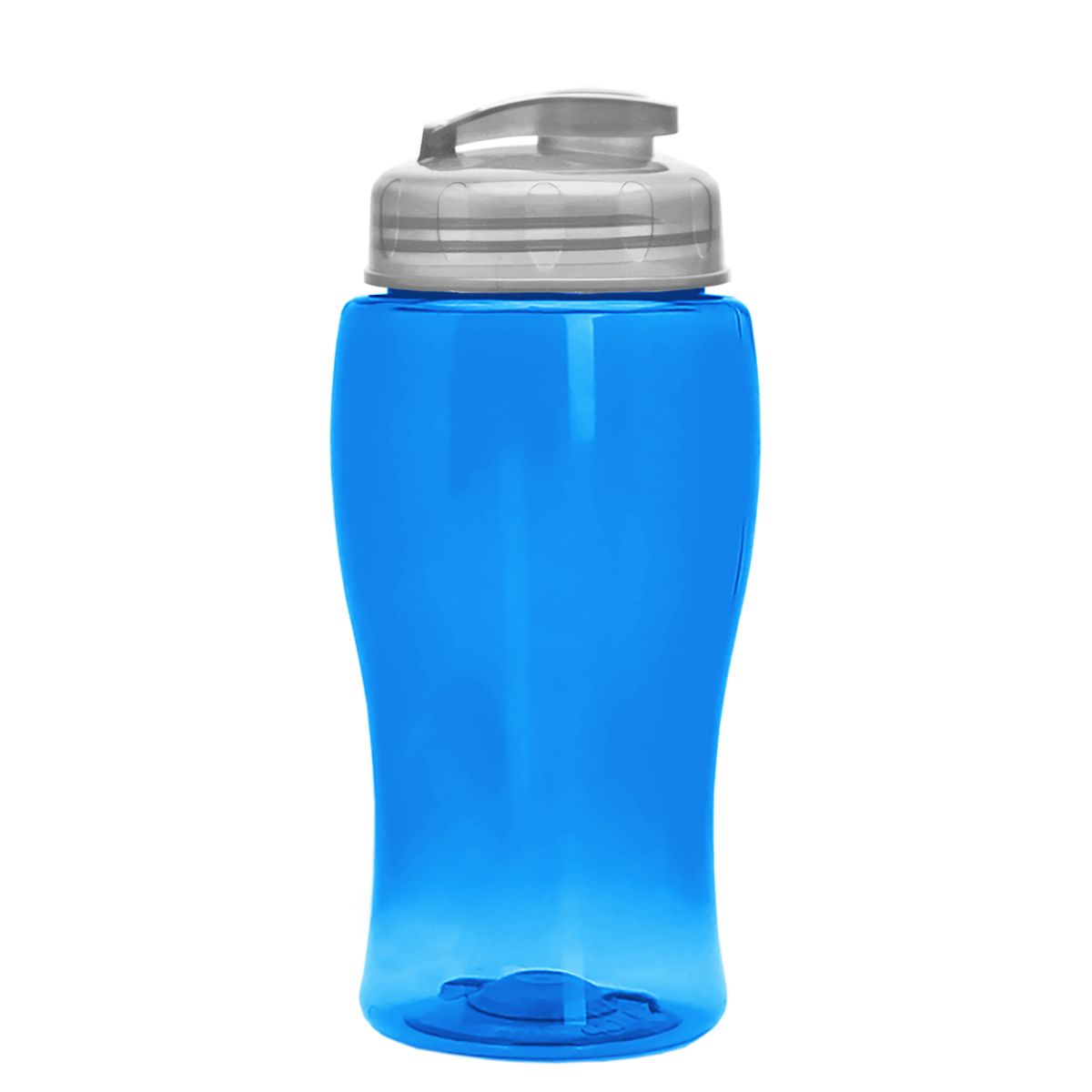 Custom logo Poly+ Jr. Bottle with Flip-Top Lid - 18 oz.