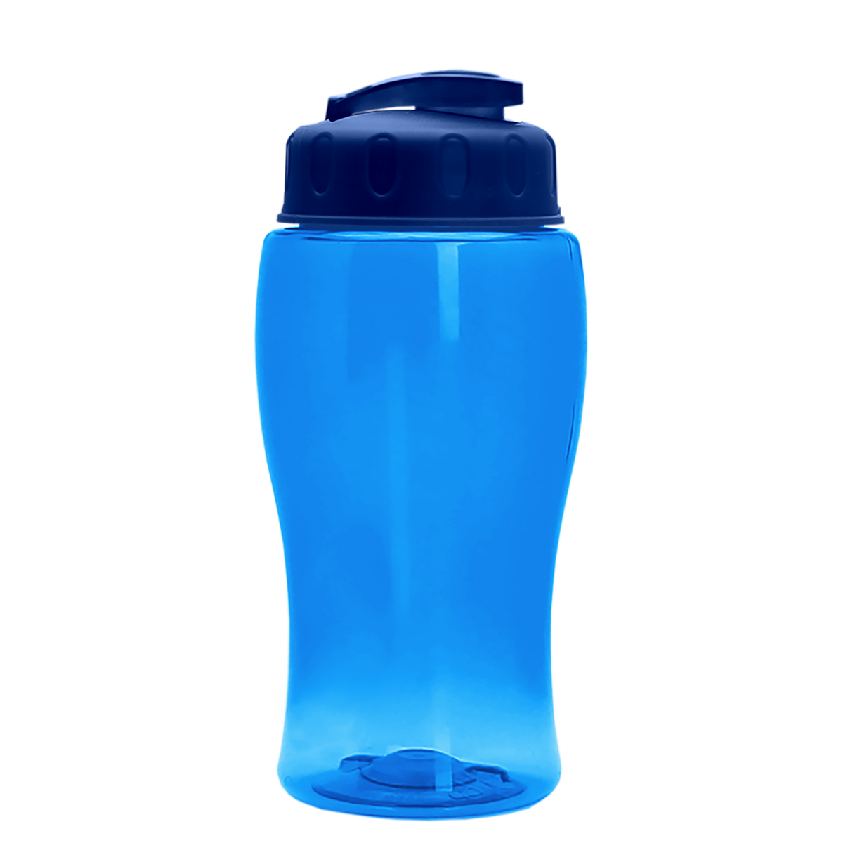 Custom logo Poly+ Jr. Bottle with Flip-Top Lid - 18 oz.