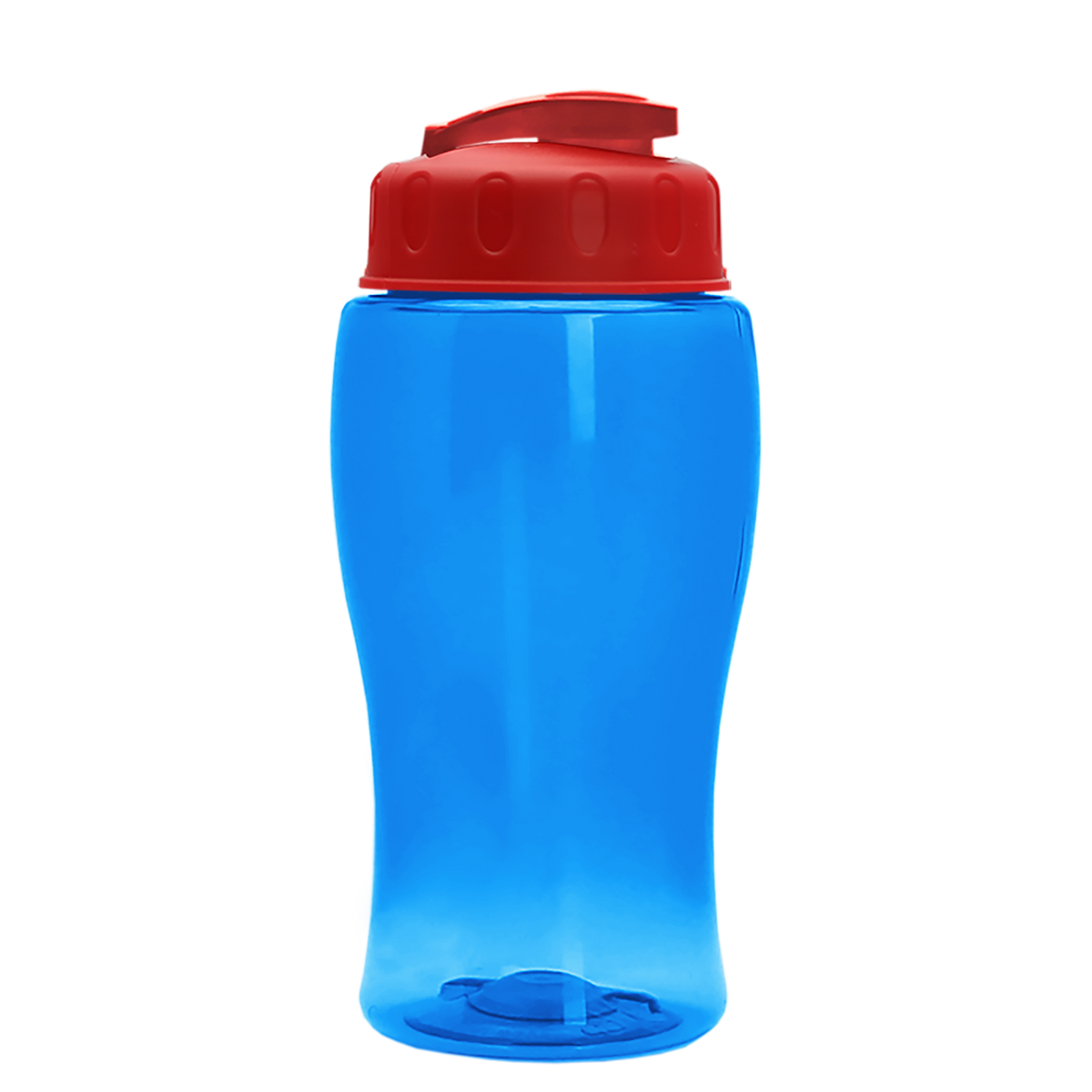 Custom logo Poly+ Jr. Bottle with Flip-Top Lid - 18 oz.