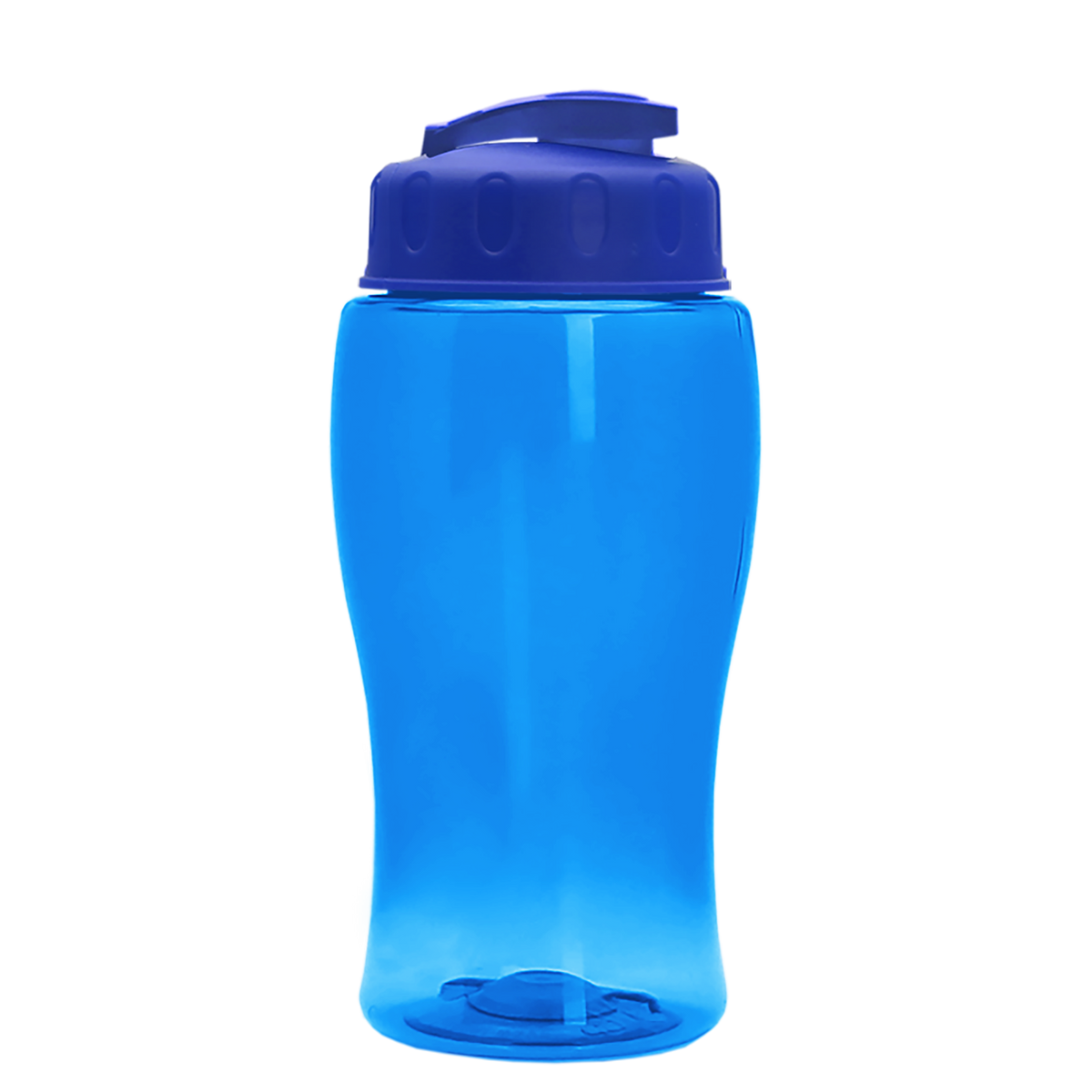 Custom logo Poly+ Jr. Bottle with Flip-Top Lid - 18 oz.