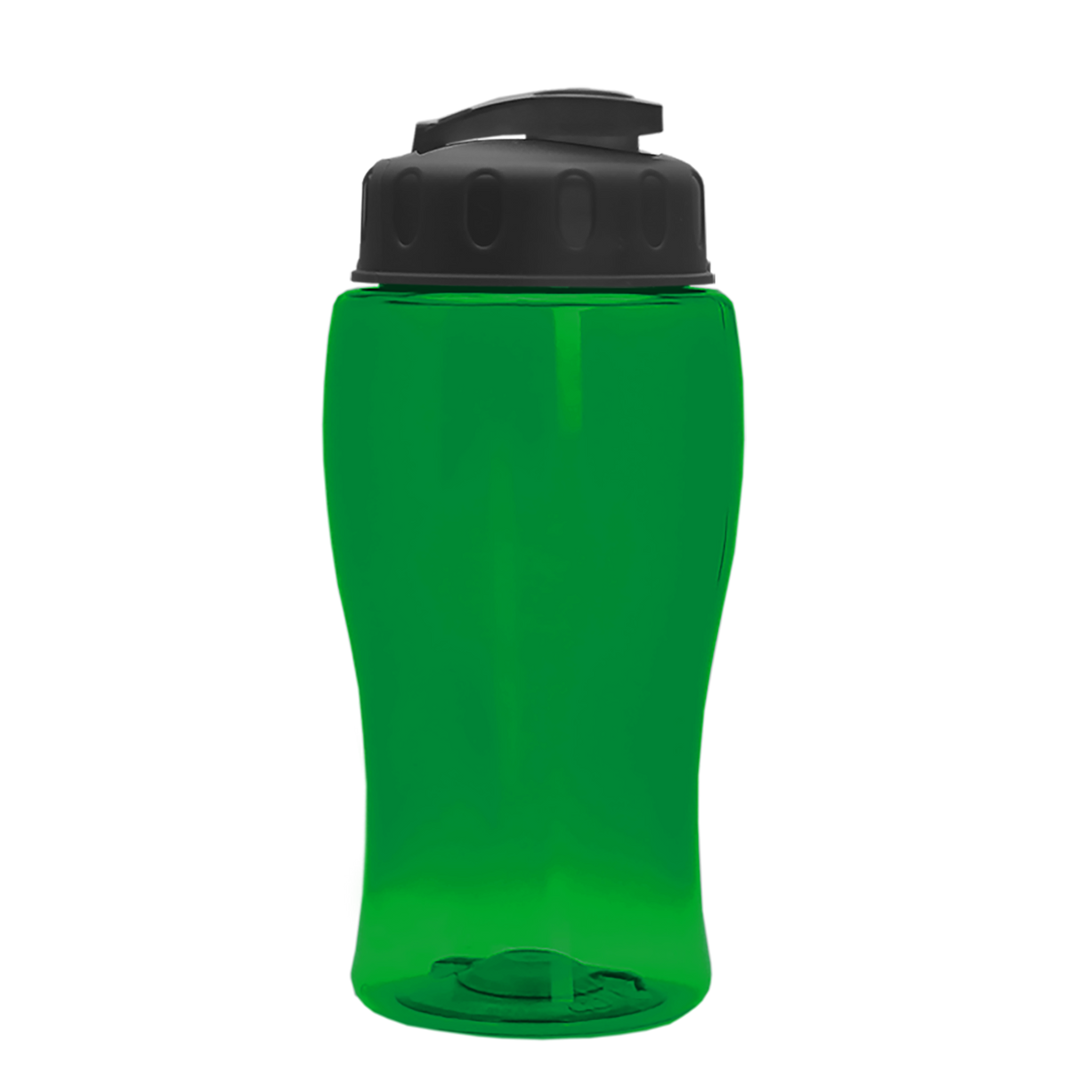 Custom logo Poly+ Jr. Bottle with Flip-Top Lid - 18 oz.