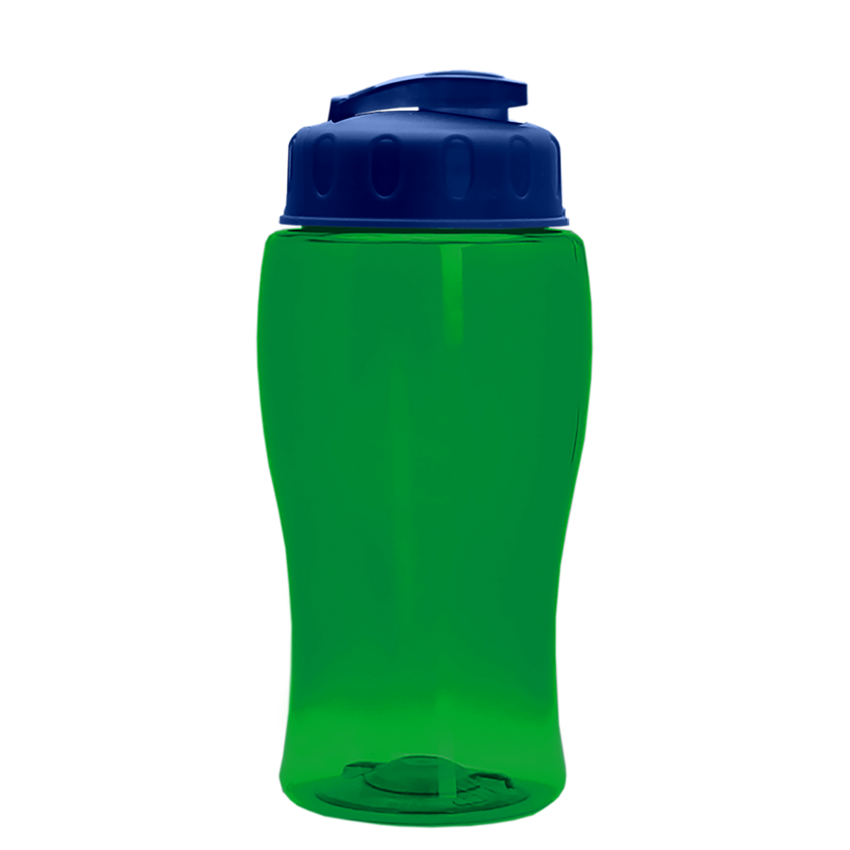 Custom logo Poly+ Jr. Bottle with Flip-Top Lid - 18 oz.